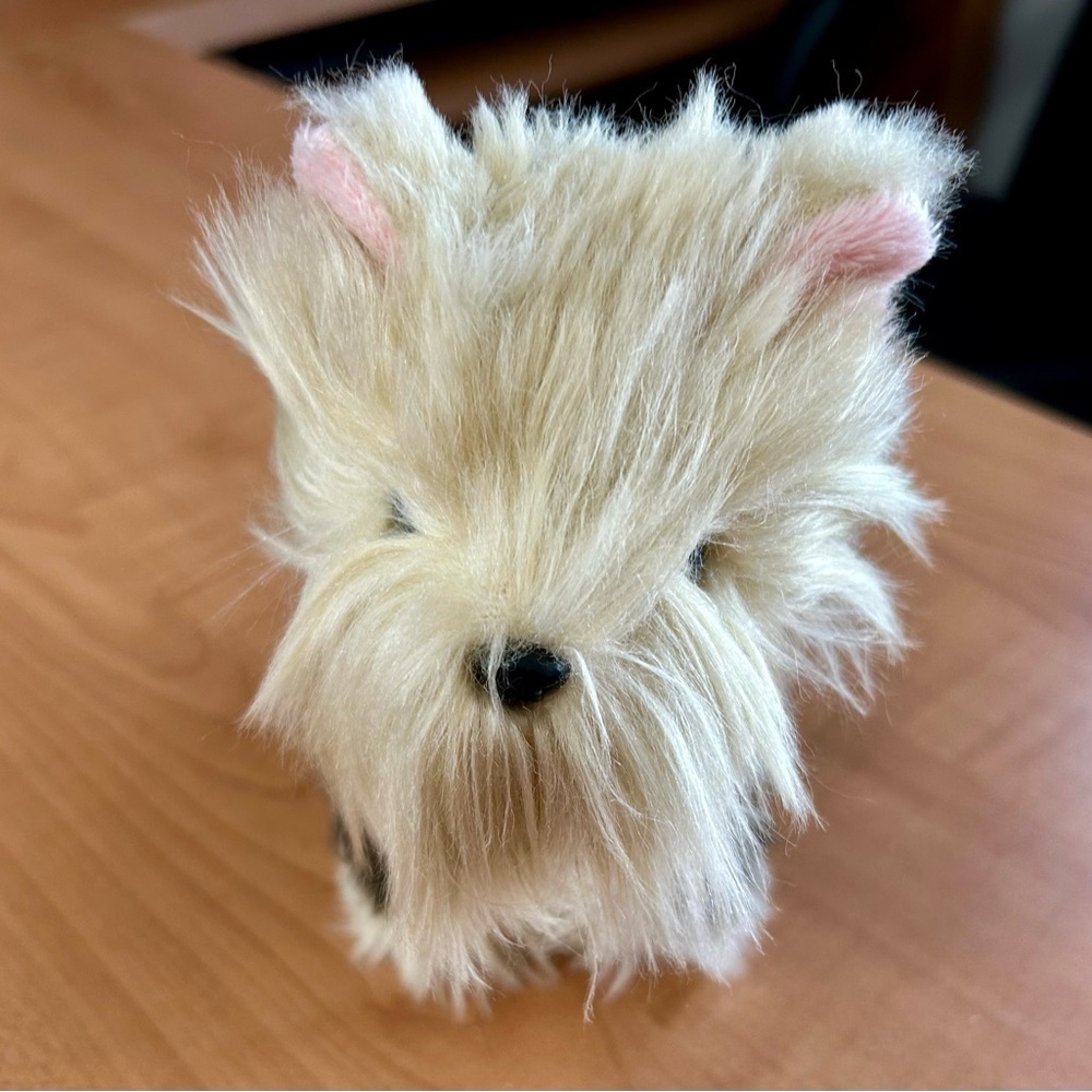 American Girl doll Truly Me Yorkshire Terrier Puppy Dog with pink collar - Picture 2 of 6